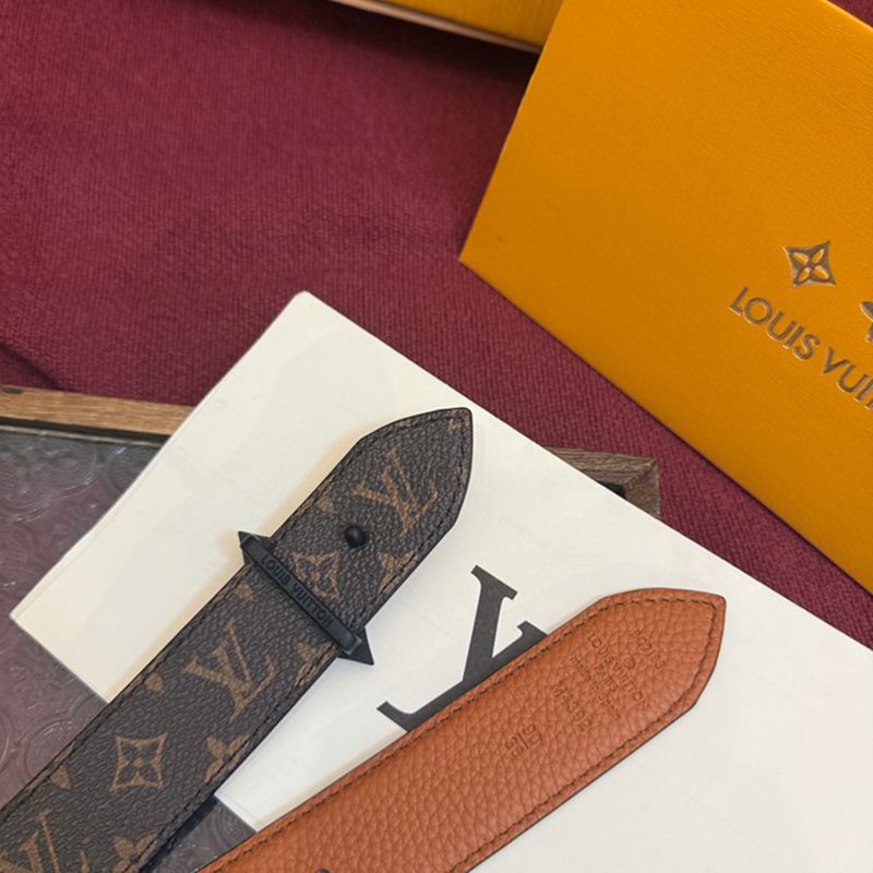 LV レディース ベルト フラワーグラム 30mm