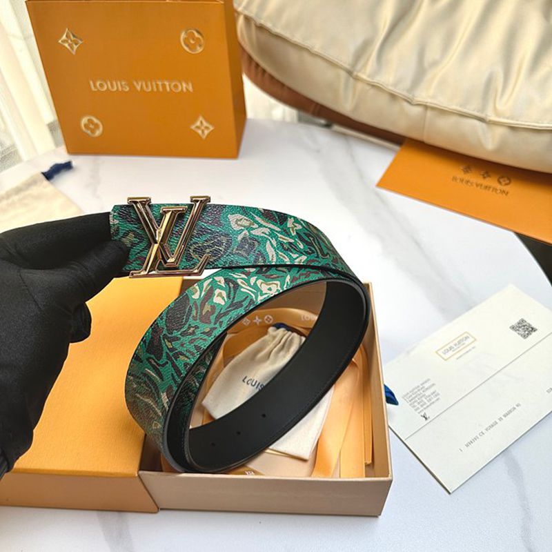 LV メンズ ベルト 両面用 40mm