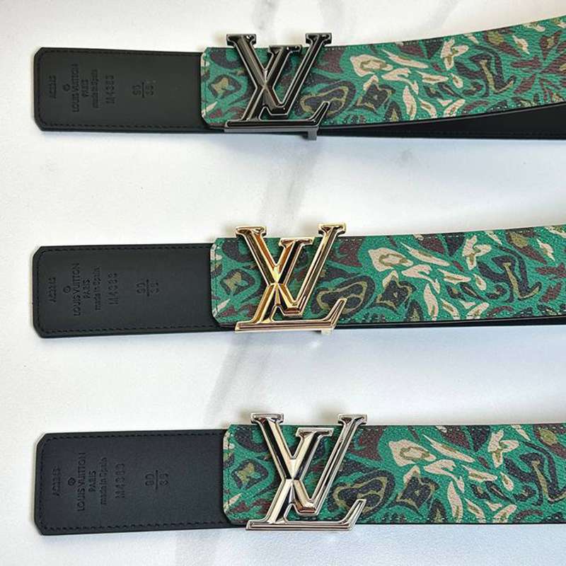 LV メンズ ベルト 両面用 40mm