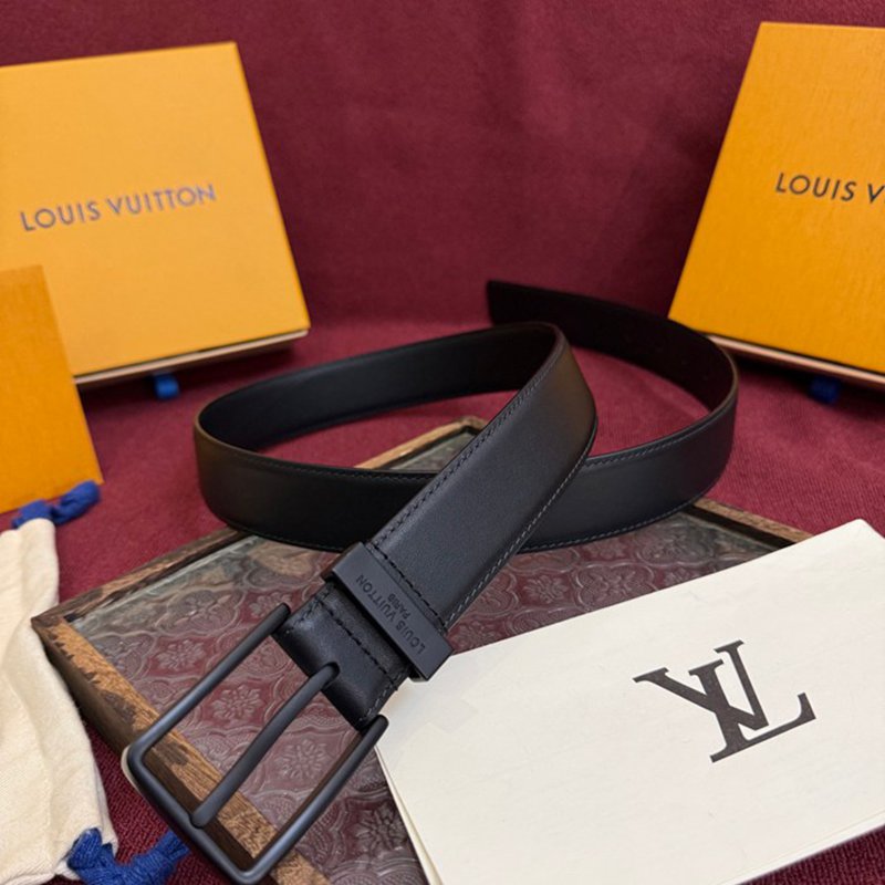 LV メンズ ベルト モノグラム 3.5cm