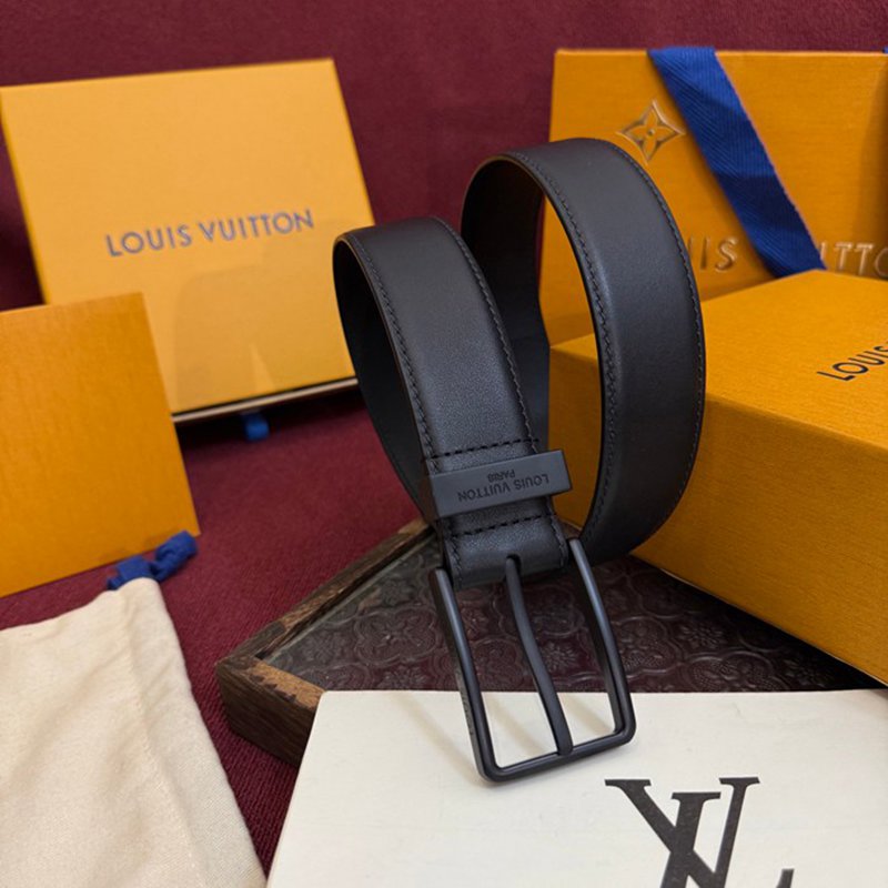 LV メンズ ベルト モノグラム 3.5cm