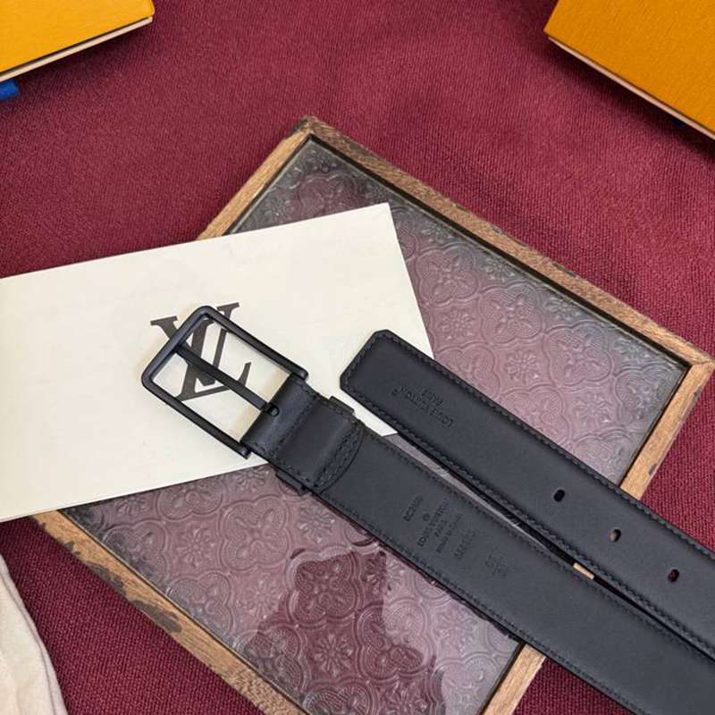 LV メンズ ベルト モノグラム 3.5cm