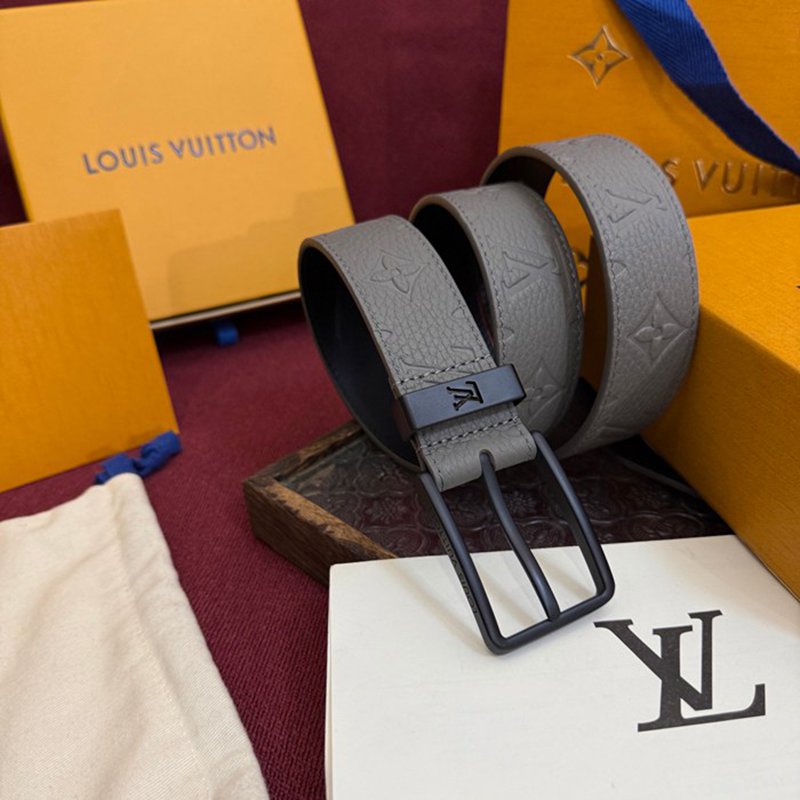 LV メンズ ベルト モノグラム 3.5cm
