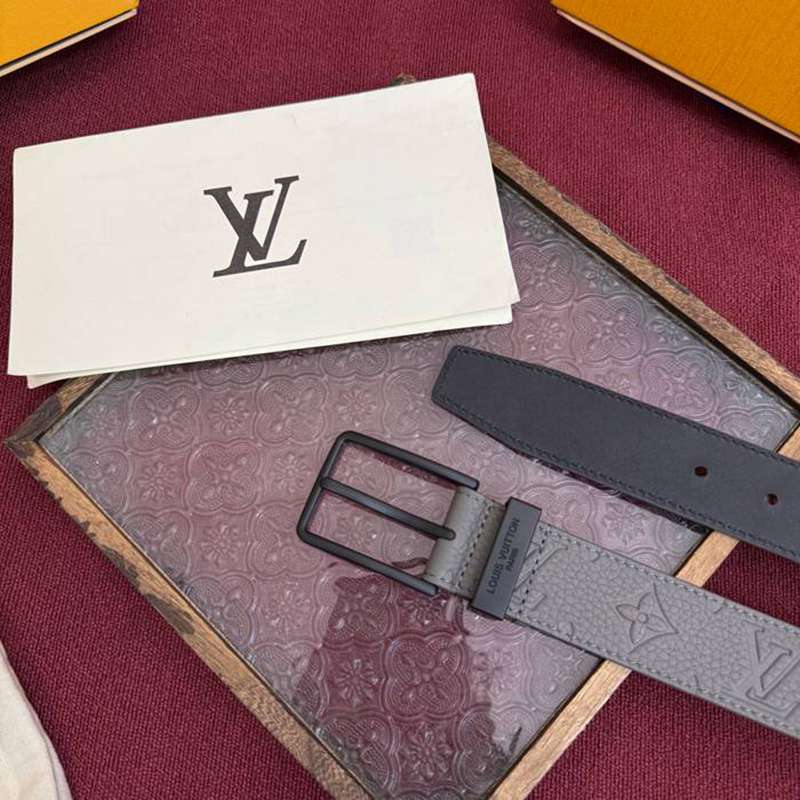 LV メンズ ベルト モノグラム 3.5cm