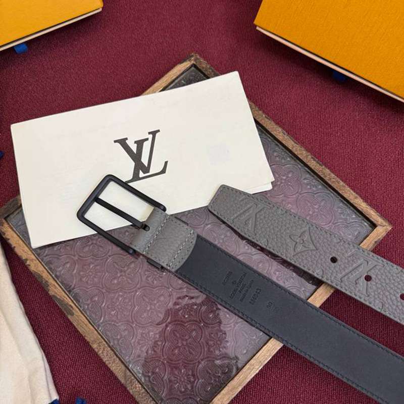 LV メンズ ベルト モノグラム 3.5cm