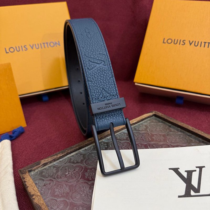 LV メンズ ベルト モノグラム 3.5cm