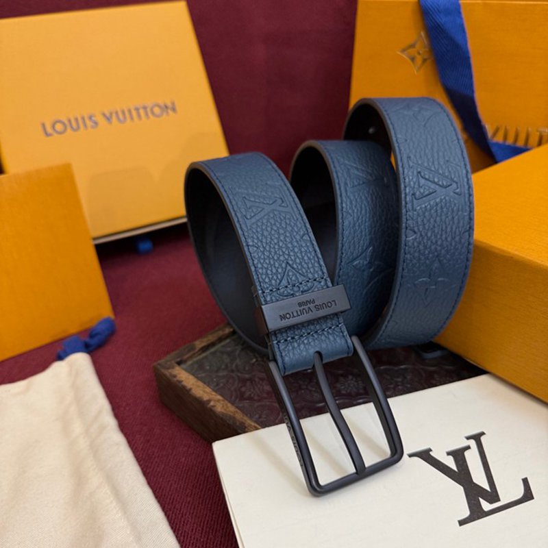 LV メンズ ベルト モノグラム 3.5cm