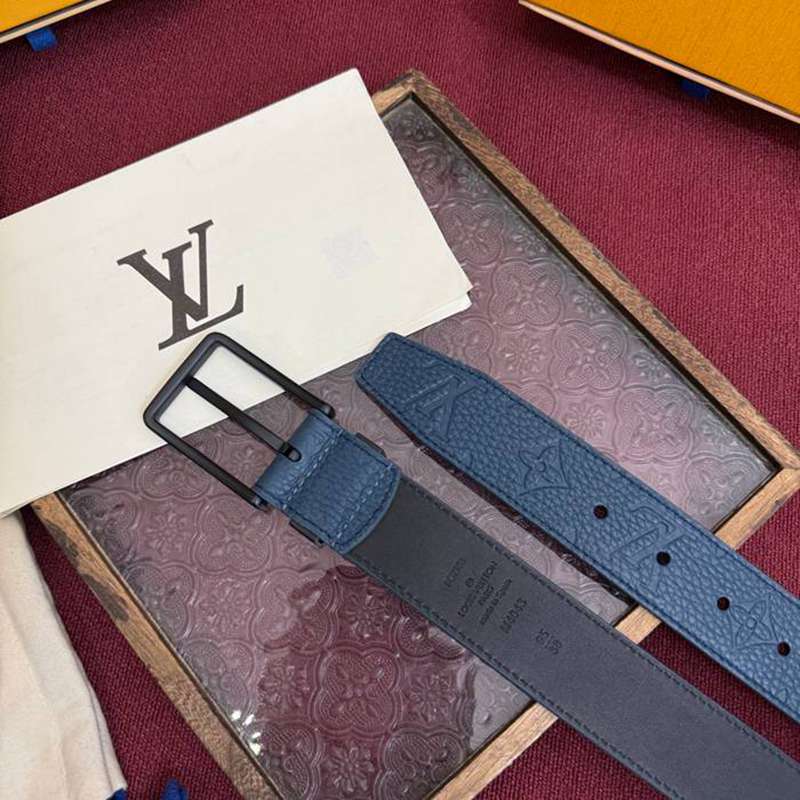 LV メンズ ベルト モノグラム 3.5cm