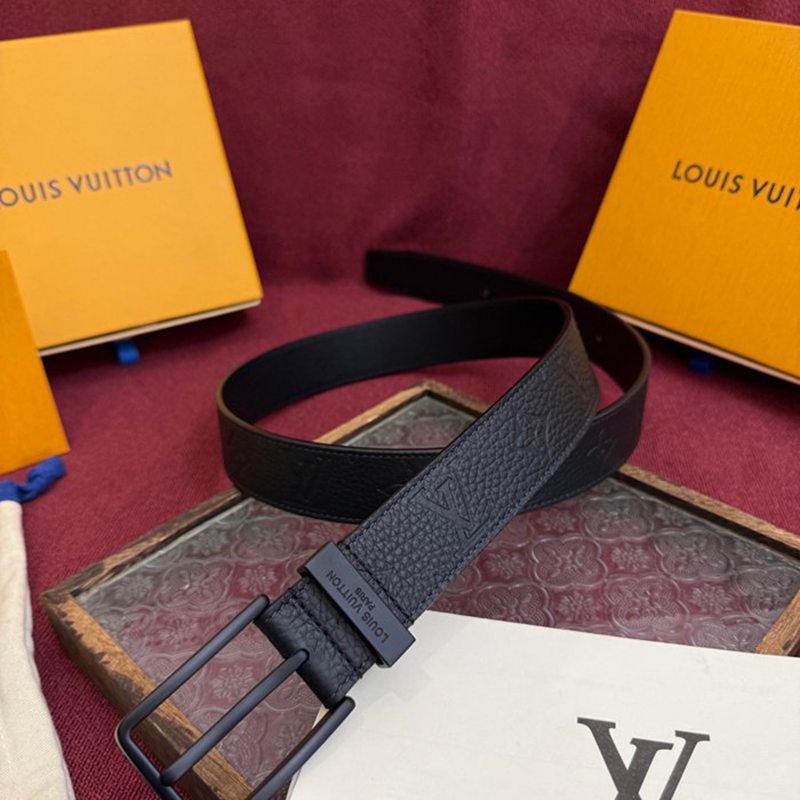 LV メンズ ベルト モノグラム 3.5cm