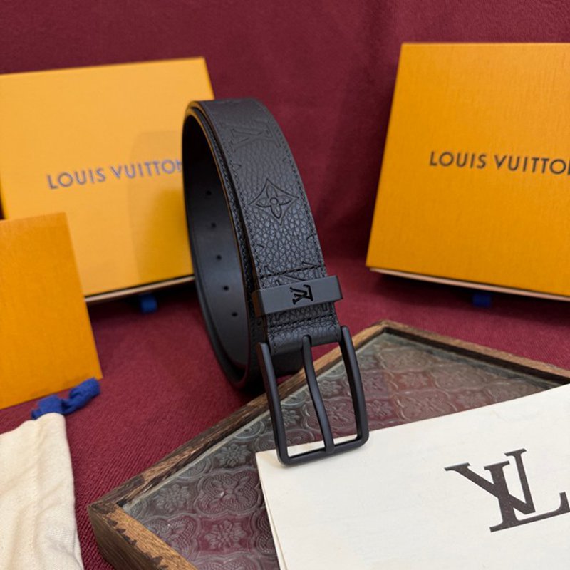 LV メンズ ベルト モノグラム 3.5cm