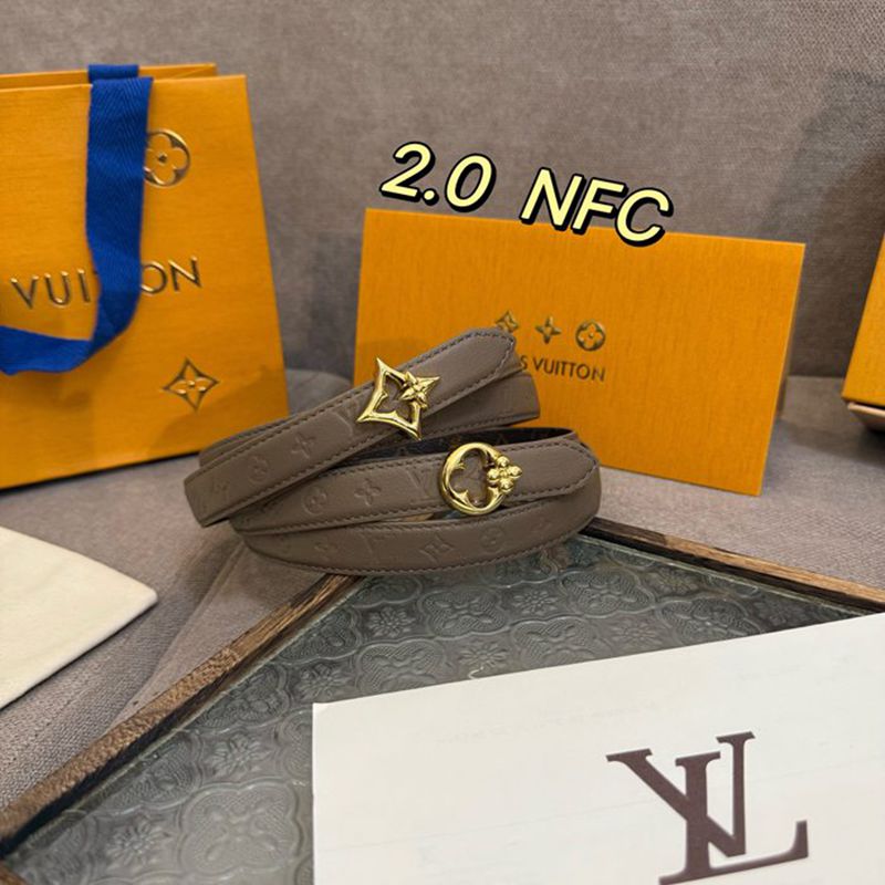 LV レディース ベルト フラワーグラム 20mm LV レディース ベルト フラワーグラム 20mm