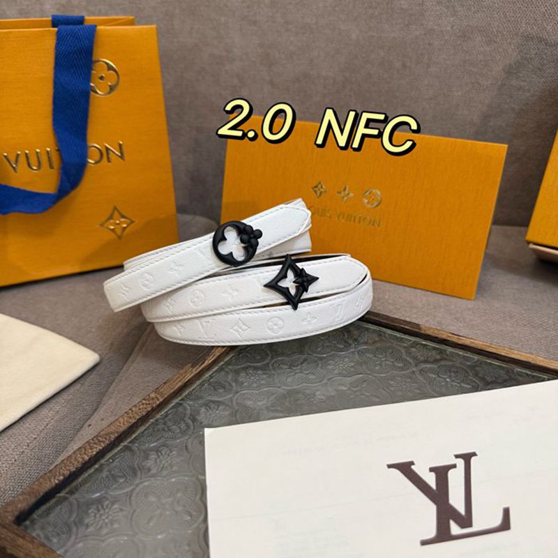 LV レディース ベルト フラワーグラム 20mm LV レディース ベルト フラワーグラム 20mm