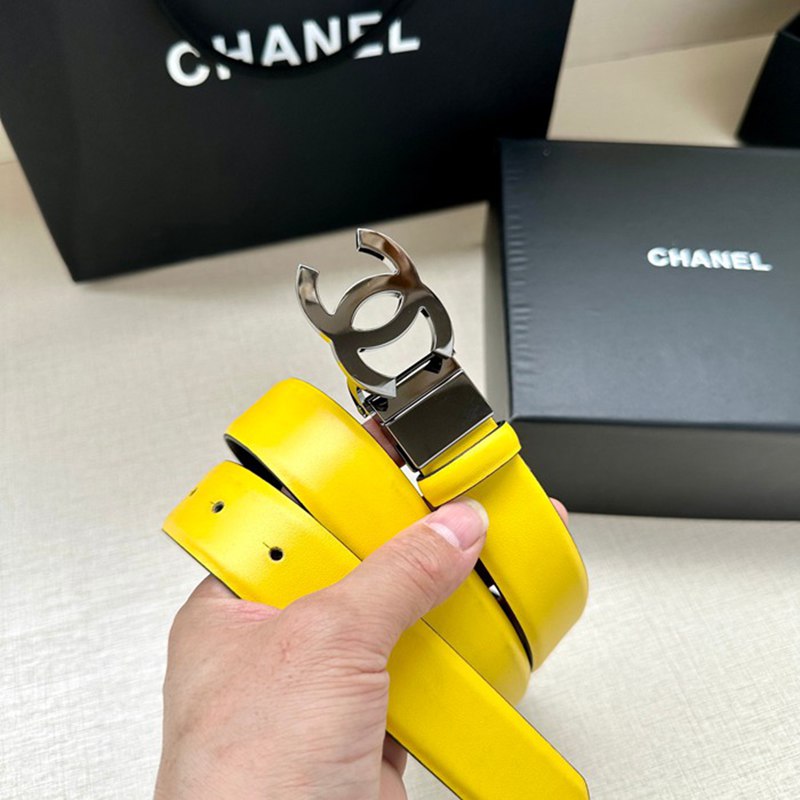 シャネル レディース ベルト 回転式 3.0cm