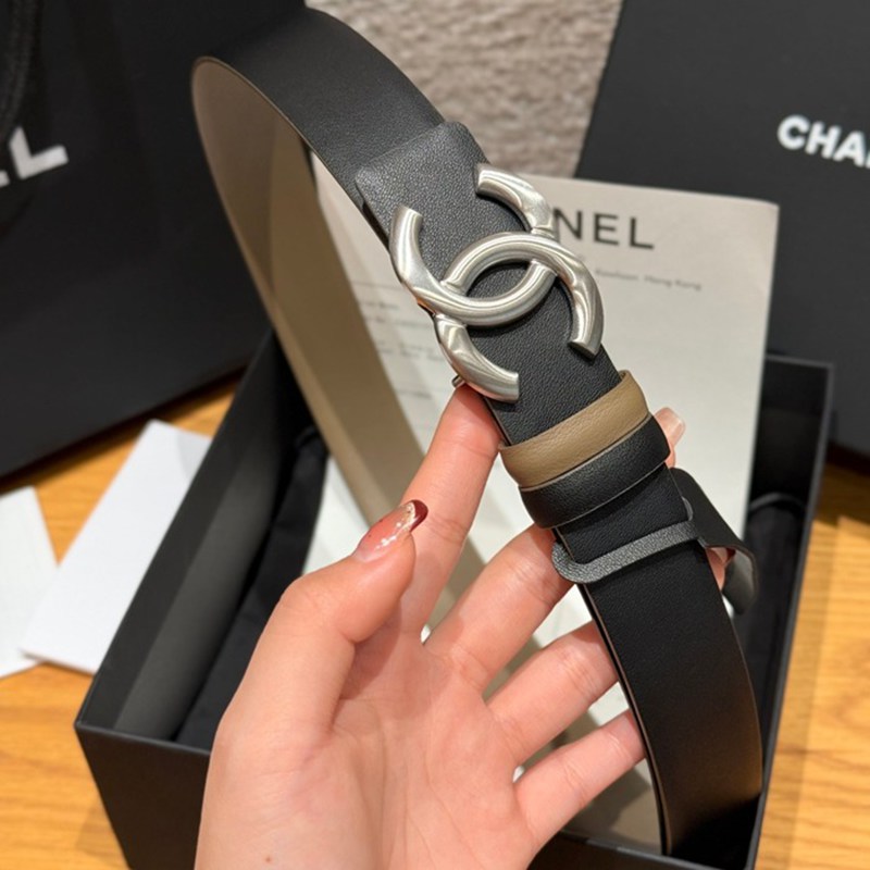 シャネル レディース ベルト 両面用 3.0cm