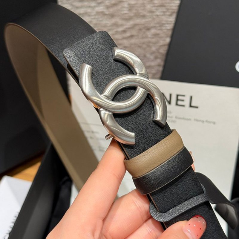 シャネル レディース ベルト 両面用 3.0cm