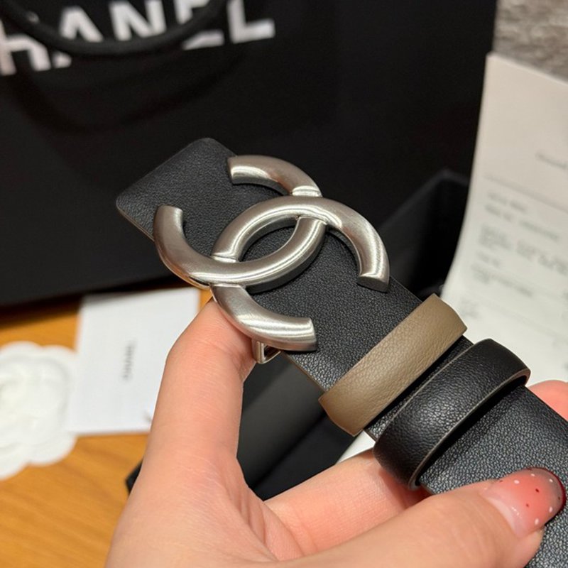 シャネル レディース ベルト 両面用 3.0cm