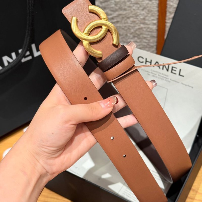 シャネル レディース ベルト 両面用 3.0cm