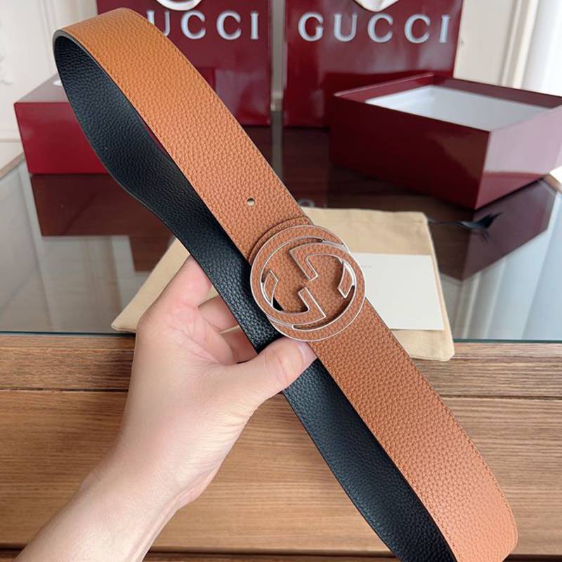 グッチ メンズ ベルト 両面用 4cm