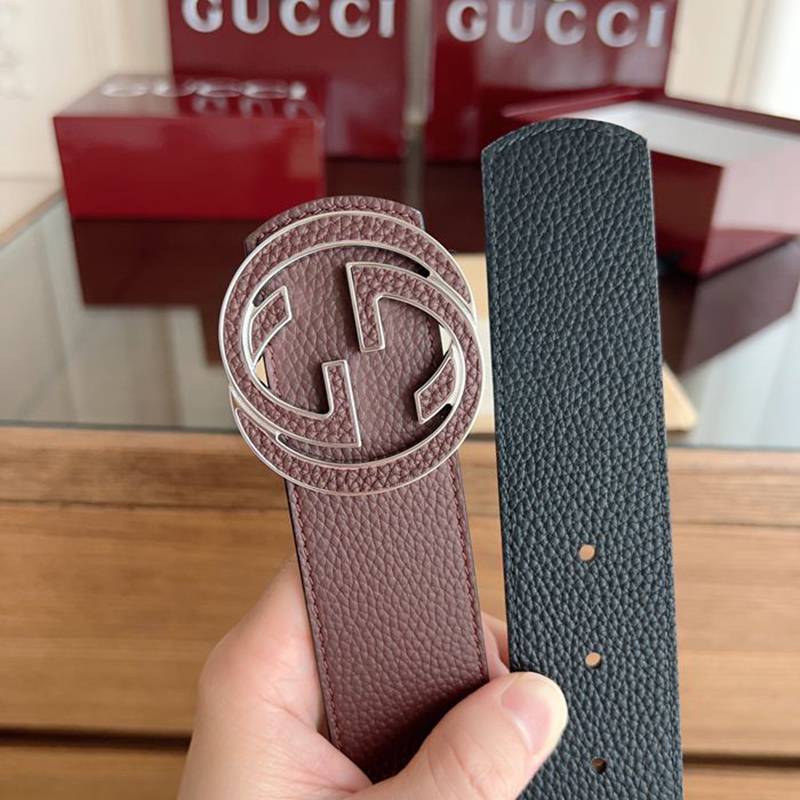 グッチ メンズ ベルト 両面用 4cm