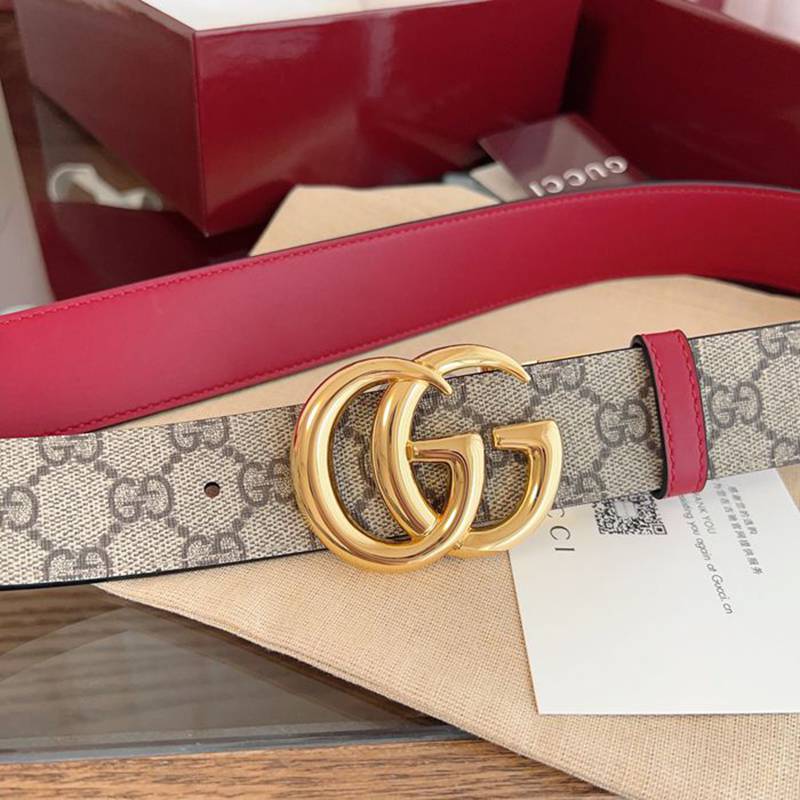 グッチ メンズ ベルト 両面用 3.8cm