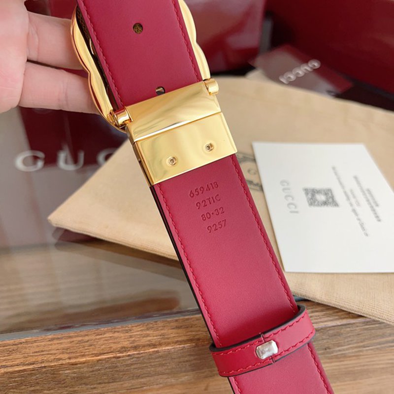グッチ メンズ ベルト 両面用 3.8cm