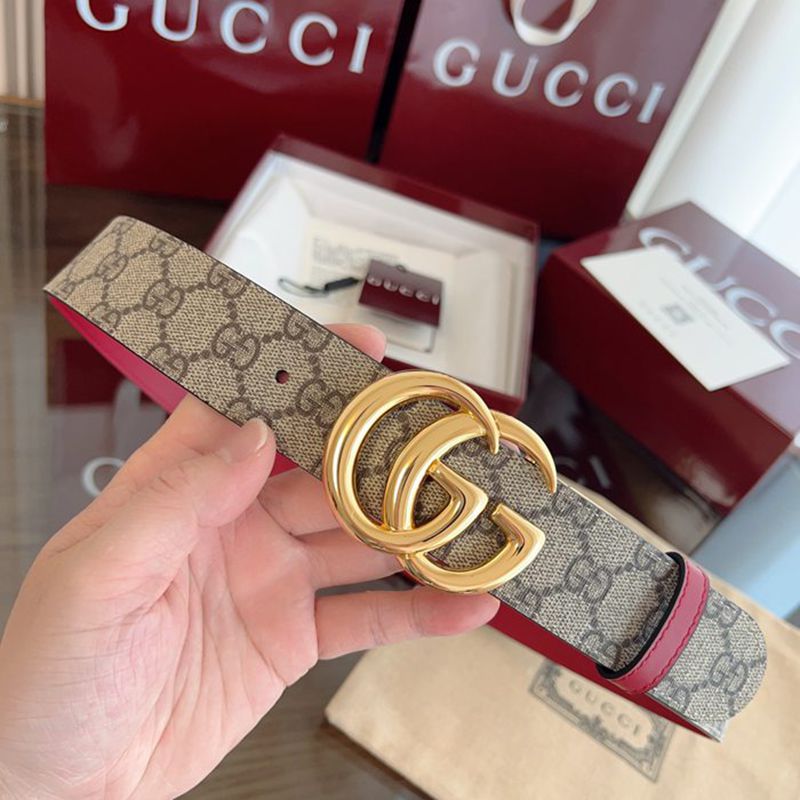 グッチ メンズ ベルト 両面用 3.8cm