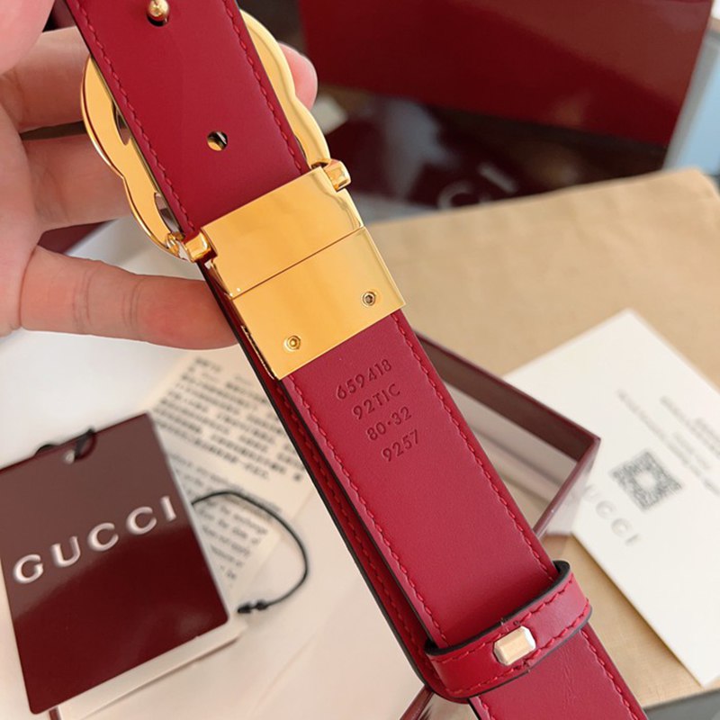 グッチ メンズ ベルト 両面用 3.0cm