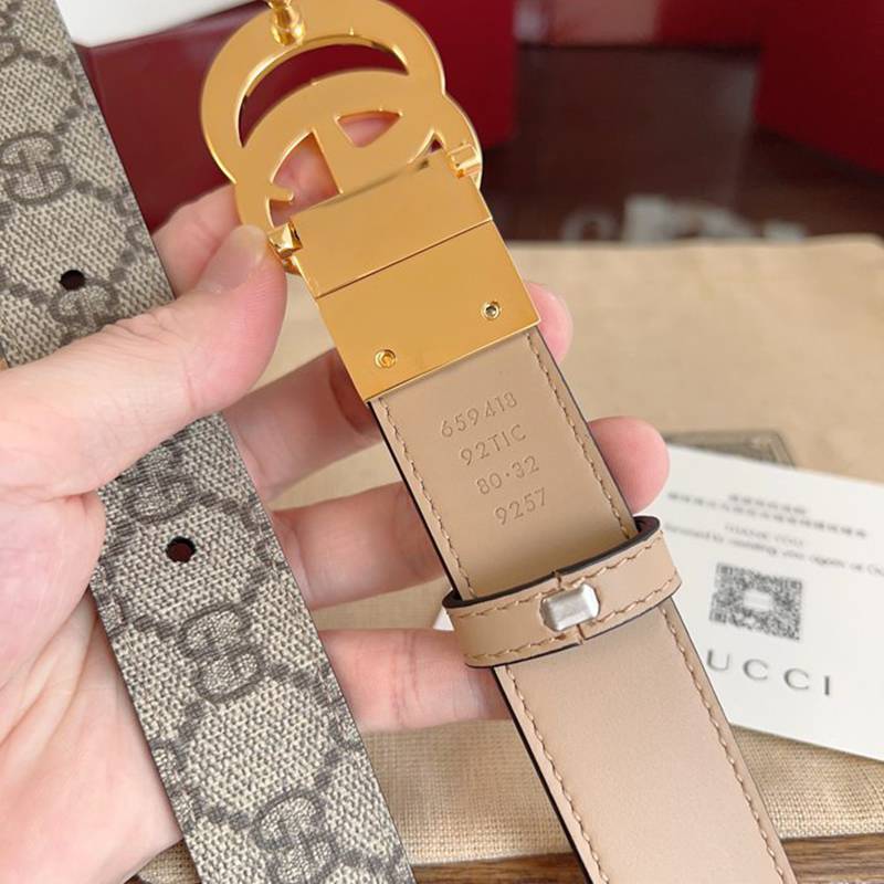 グッチ メンズ ベルト 両面用 3.0cm