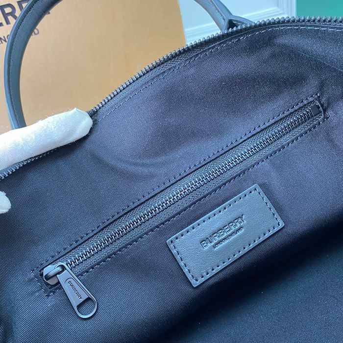BURBERRY チャコールチェックトート サイズ:39x38x12cm