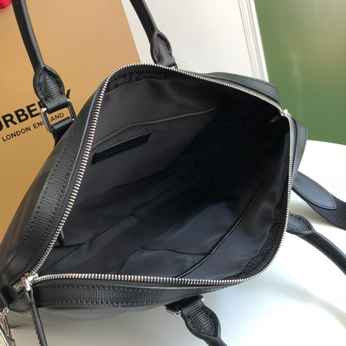 BURBERRY 8841 スモークチェックブリーフケース サイズ:37x27x5.5cm
