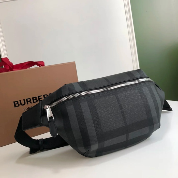 BURBERRY 5211 ロンドンチェックウエストバッグ サイズ:31x16x7.5cm