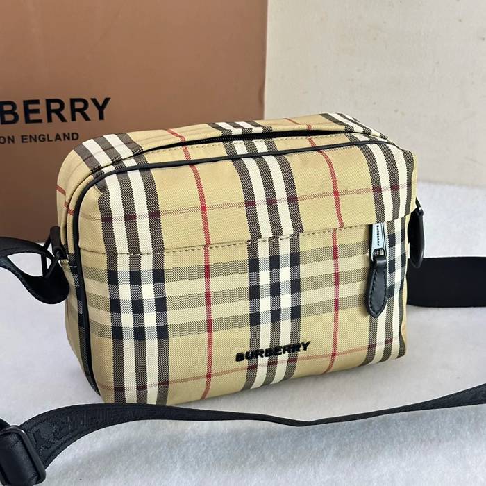 BURBERRY バーバリーチェック パディバッグ サイズ:22.5x16x6.5cm