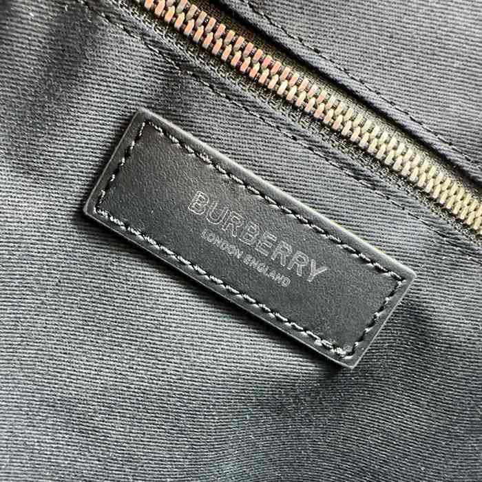 BURBERRY グレーチェックトラベルバッグ サイズ:50x27x25cm