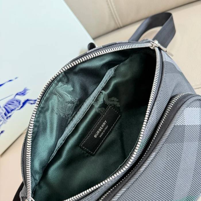 BURBERRY 3561 最新チェックウエストバッグ サイズ:27x14cm