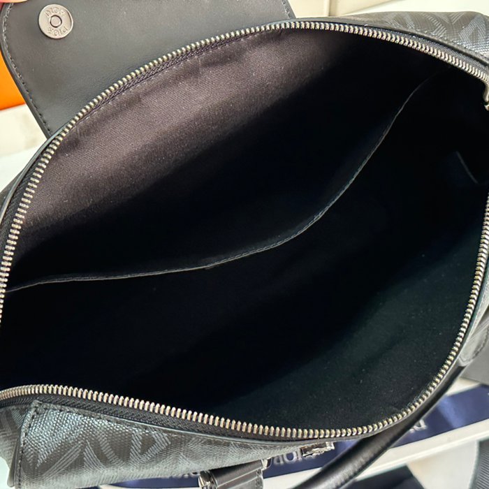 DIOR ブリーフケース CDダイヤモンド グレー サイズ:35x27cm
