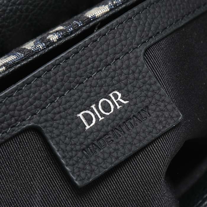 DIOR サドルメッセンジャー 杏布ジャガード サイズ:23x18cm