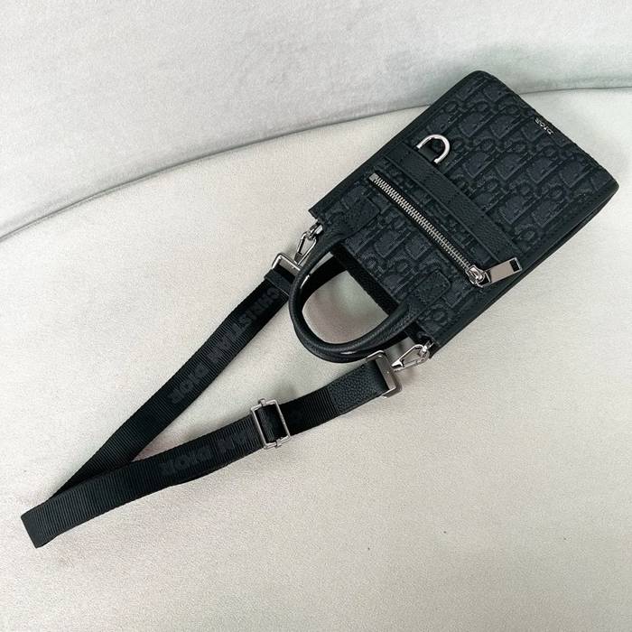 DIOR サファリノースサウスハンドバッグ ミニ サイズ:19x14x6.5cm