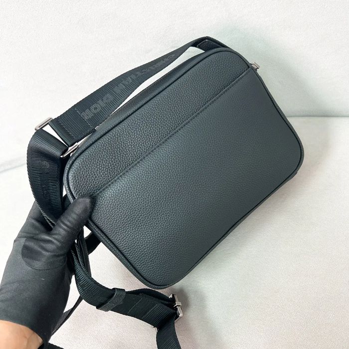 DIOR ライダー2.0メッセンジャー モノグラム×レザー サイズ:23x17x7.5cm