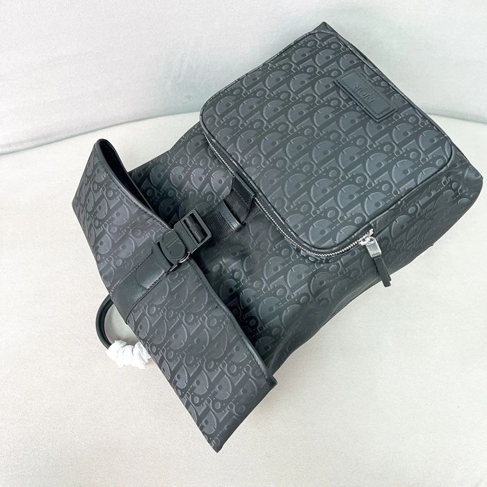 DIOR トレック巻き上げリュック オブリーク サイズ:41x29x16cm