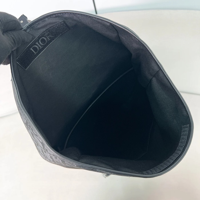 DIOR トレック巻き上げリュック オブリーク サイズ:41x29x16cm