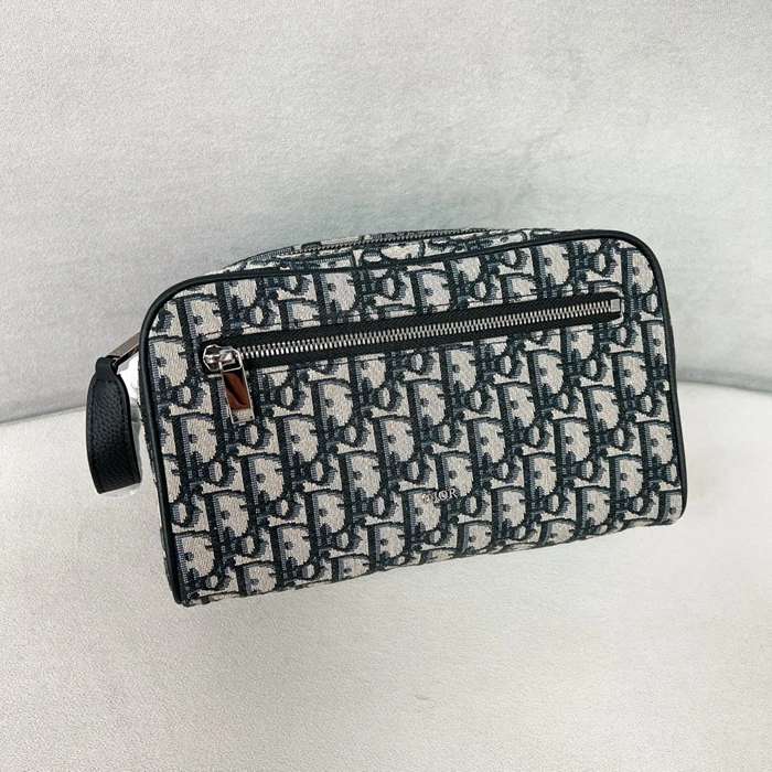 DIOR キャンバス洗面ポーチ モノグラム サイズ:24.5x14.5x13cm DIOR キャンバス洗面ポーチ モノグラム サイズ:24.5x14.5x13cm