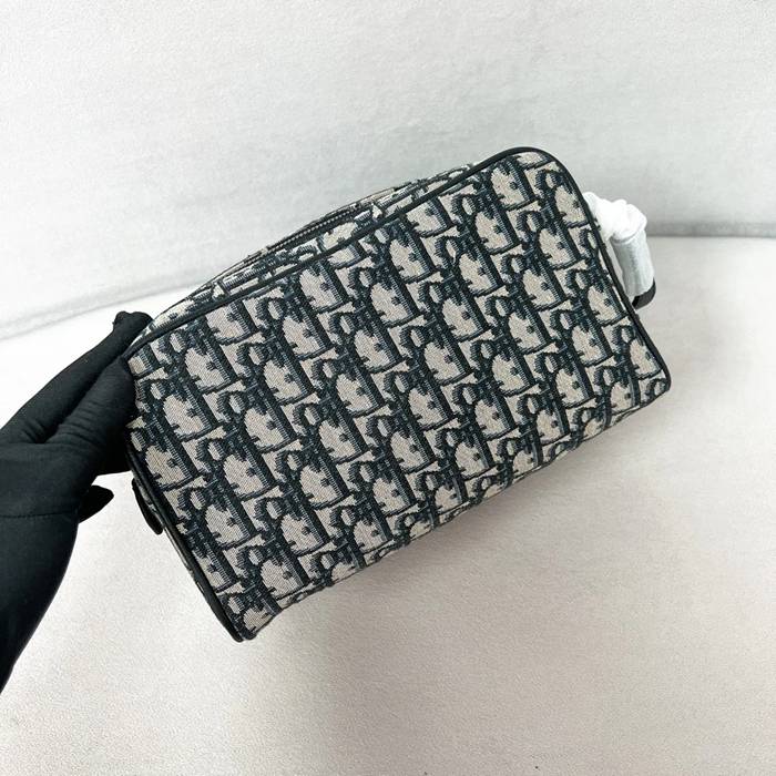 DIOR キャンバス洗面ポーチ モノグラム サイズ:24.5x14.5x13cm