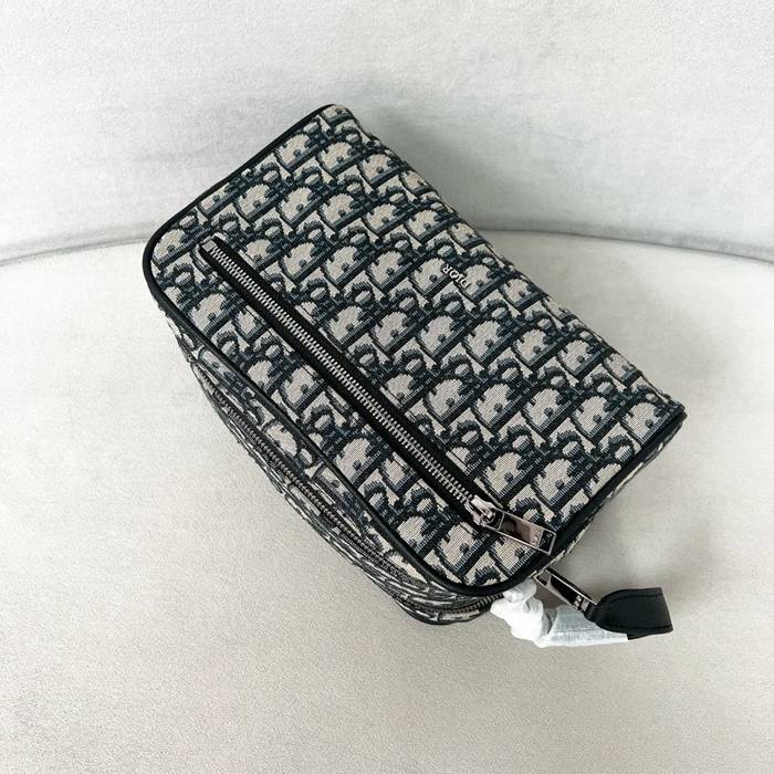 DIOR キャンバス洗面ポーチ モノグラム サイズ:24.5x14.5x13cm