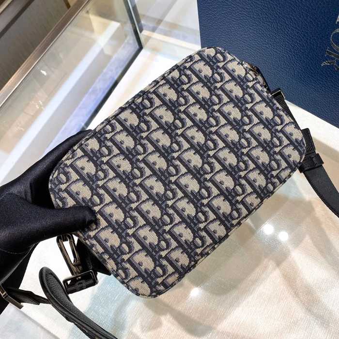 DIOR サファリメッセンジャー ベージュ×ブラック サイズ:22x15cm
