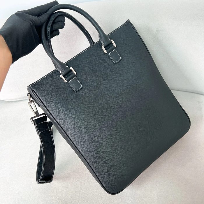 DIOR サドルトート 黒粒面カーフ サイズ:36x32x13.5cm