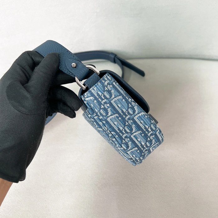 DIOR サドルメッセンジャー mini サイズ:19.5x13x4.3cm