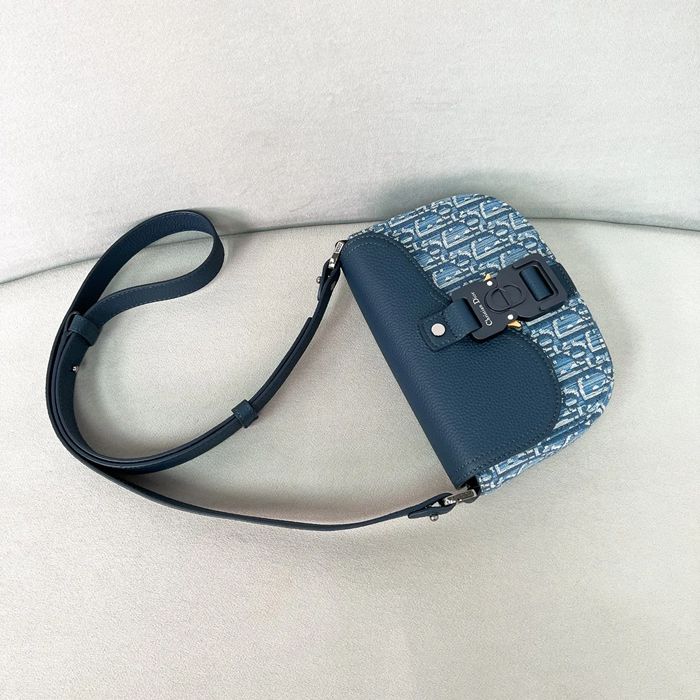DIOR サドルメッセンジャー mini サイズ:19.5x13x4.3cm