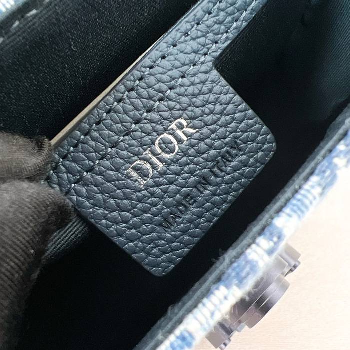 DIOR サドルメッセンジャー mini サイズ:19.5x13x4.3cm