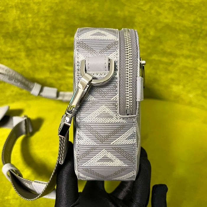 DIOR パターンキャンバスカメラバッグ サファリ サイズ:22x15cm
