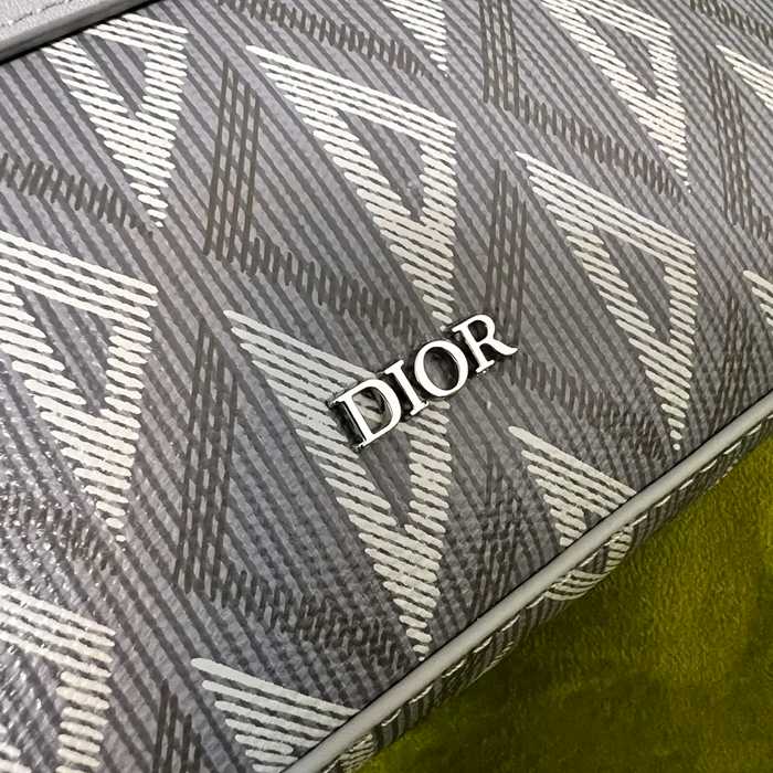 DIOR パターンキャンバスカメラバッグ サファリ サイズ:22x15cm